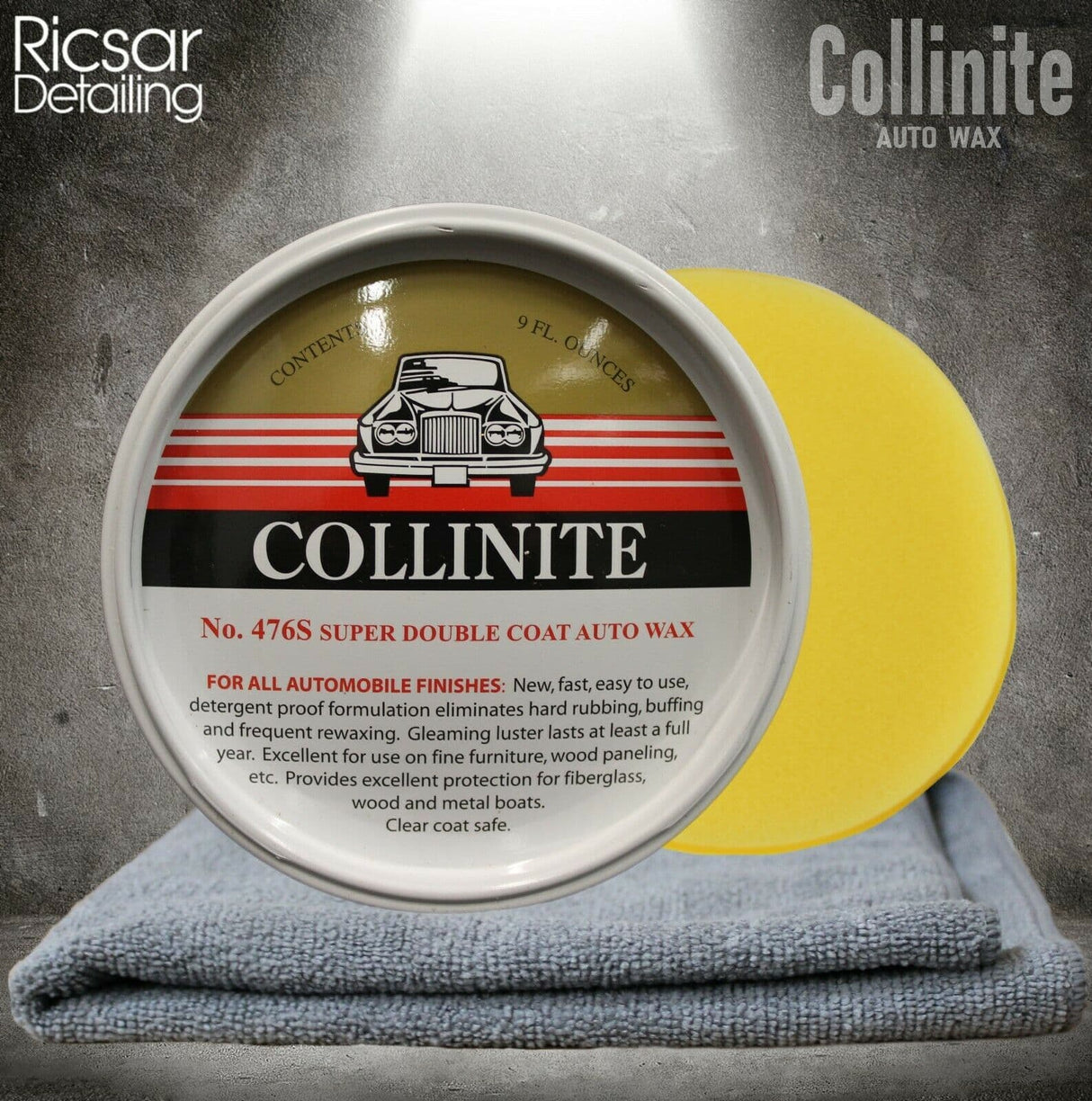 Collinite Super Doublecoat Auto Wax No. 476S (9 oz. Paste)
